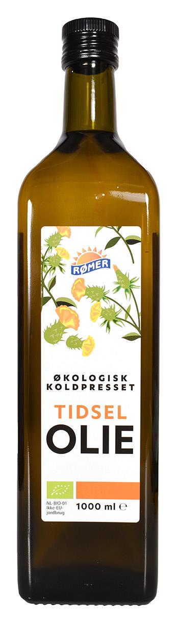 Tidselolie 1 L. Økologisk